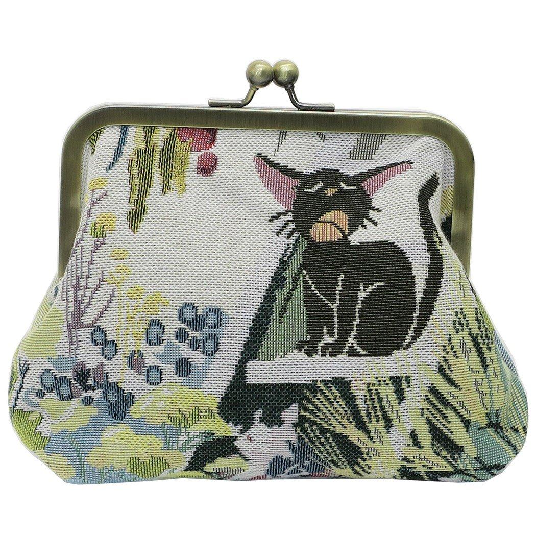 

Marushin Ghibli Доставка H12 x Ш18 x Цветочный пейзаж Гобелен 1165024300 Косметичка, Служба доставки Кики Джиджи, D6см, Тканый,