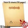 Kraft Paper Notebook, 16K, 100 Pages, Thickened, Office & Meeting Use, Free Shipping