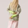 Adidas X Stella McCartney Sweatshirts Unisex Light Yellow Crew Neck Moderate Regular IA7714