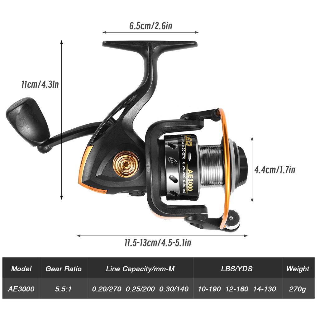 Lixada Fishing Rod Reel Combo Fiberglass Telescopic Fishing Rod Spinning Reel Fishing Line Lures