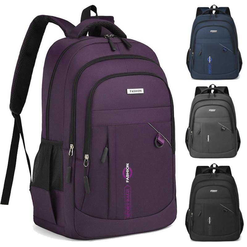 Unisex Oxford Backpack With 16in Laptop Compartment Breathable Design For School