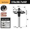 T-Slot Router Bit with Bearing