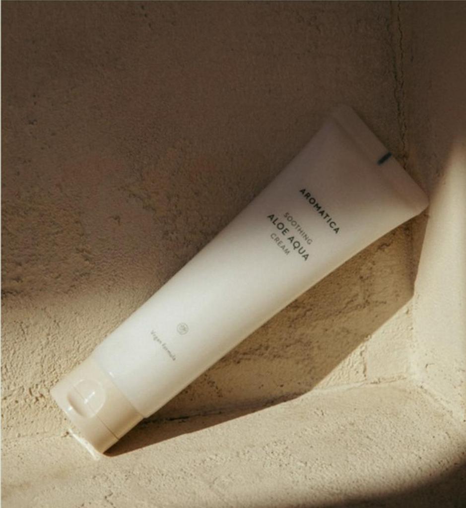 AROMATICA Soothing Aloe Aqua Cream Hydrating Refreshing Gel 150ml