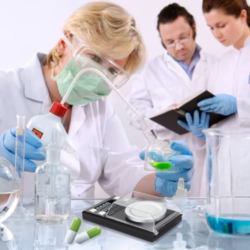 LANGOO Portable Pocket Digital Scale, 0.001g-20g Precision, Professional-Grade, Digital Scale, Electronic Balance