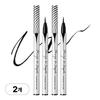 Clio Sharp So Simple Waterproof Pen Liner 19AD, 01 Black, 2 Pcs