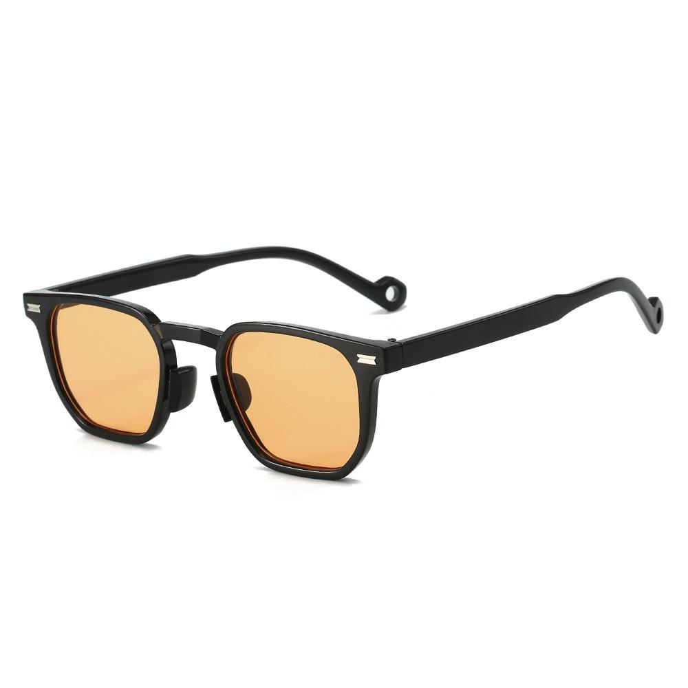 Trendy Sunglasses Plain Street Sunglasses Personalized Midi Polygonal Small Frame Glasses For Men And Women