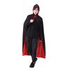 Hood Cloak Cosplay Medieval Long Cape Halloween Party Women Men Adult Long Mage Witchcraft Wicca Robe Conceal Gown Reenactment