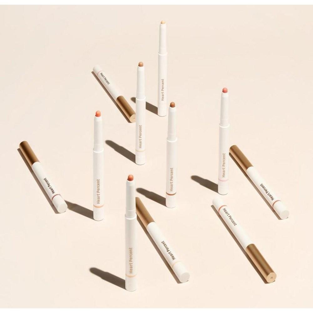 Heart Percent Dot On Mood Lip Pencil 0.8g, #05 Apricot Coral, 1 piece