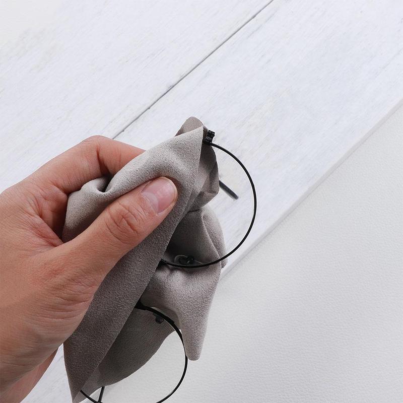 High Quality Chamois Microfiber Glasses Clean Lens Clothes Cleaning Wipe Glasses Cloth