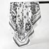 70cm Bandana Head Scarf For Women Fashion Paisley Print Handkerchief Silk Satin Hijab Scarfs Female Square Neck