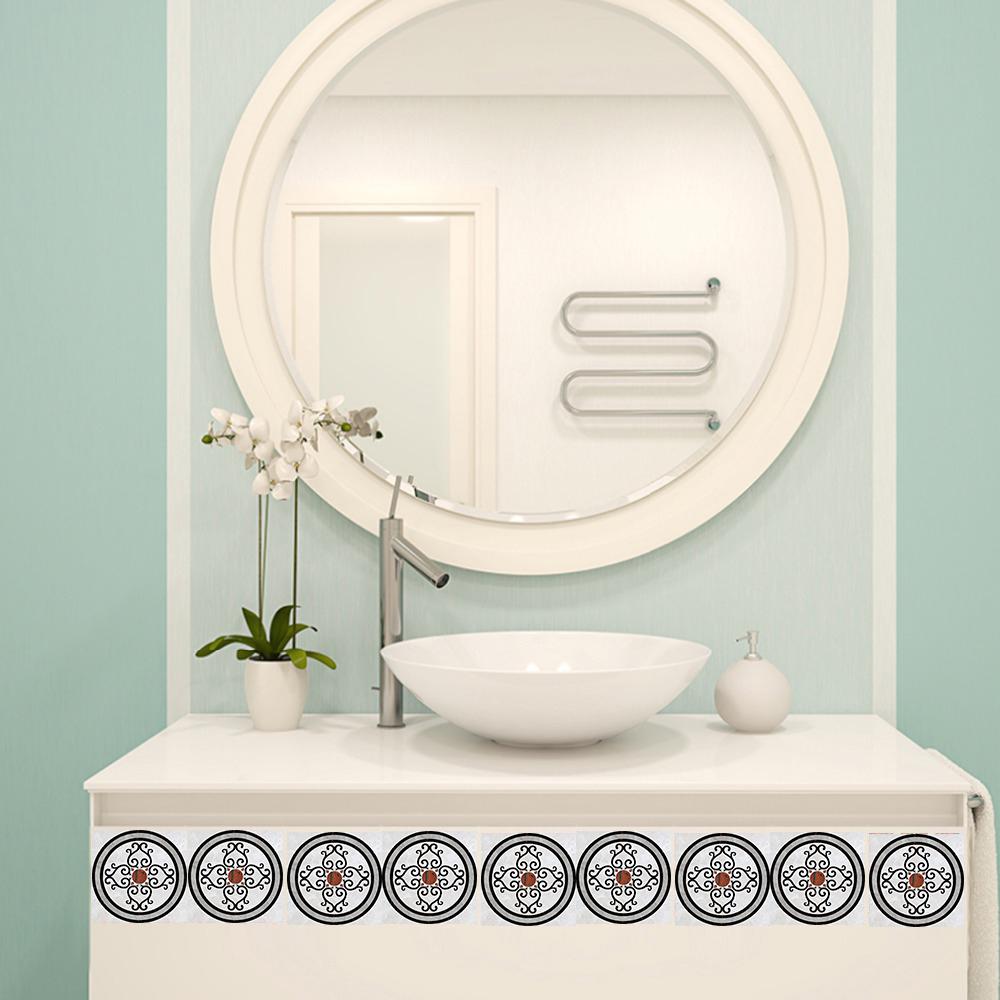 8/10/15/20cm Marble Waterjet Parquet Floor Tiles Diagonal Wall Sticker Bathroom Kitchen Wall Decals Tile Peel & Stick Art Mural