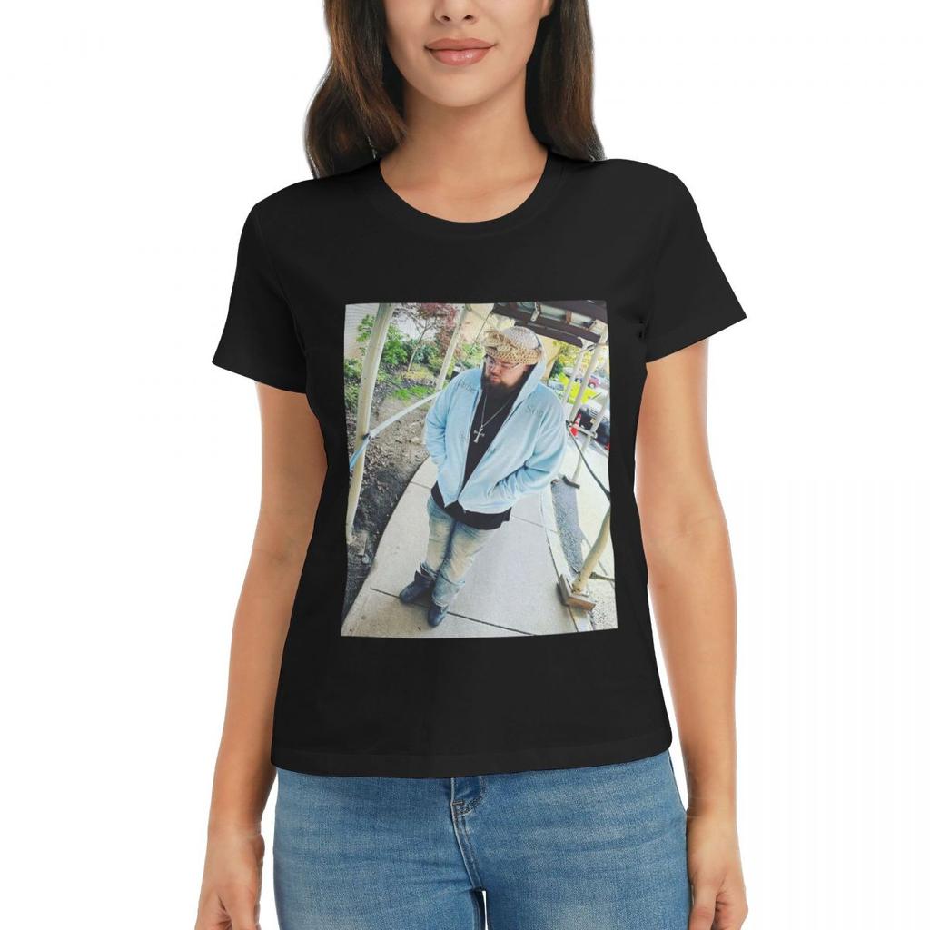 Women TShirt Joeyy Singer Vocalist Music Rapper Summer Short Sleeve Tees ONeck Cotton T Shirts Clothes Tops Streetwear