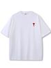 Oversized Cotton T-shirt with Y2K Print
