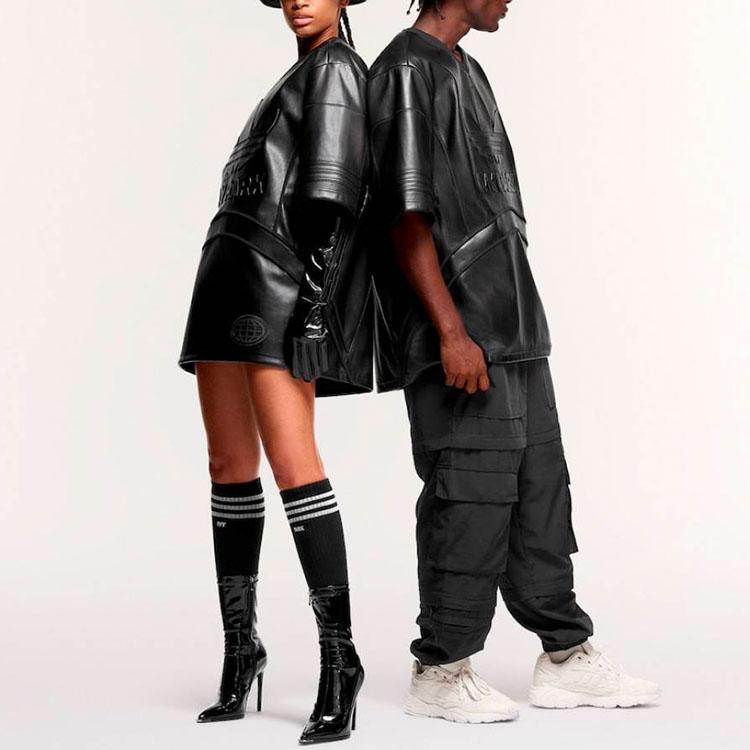 Adidas Originals X Ivy Park Co-Branded FW23 Embossed Leather