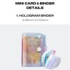 Seventeen 3D Lenticular Mini Card & Binder (PM 2:14)