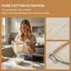 Cotton Coffee Filter Cheesecloth Filter Bags Cloth Infuser Food Strainer  Milk/Oil/Cheese Making