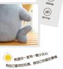 Shark Capybara Plush Toy - Large Cute Animal Doll Pillow for Children and Girls