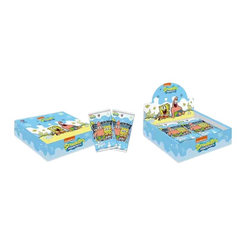 KB 48 Boxes Collection SpongeBobs Card Patrick Star Squidward Mr.Krabs SquarePant Laser Ticket Play Card