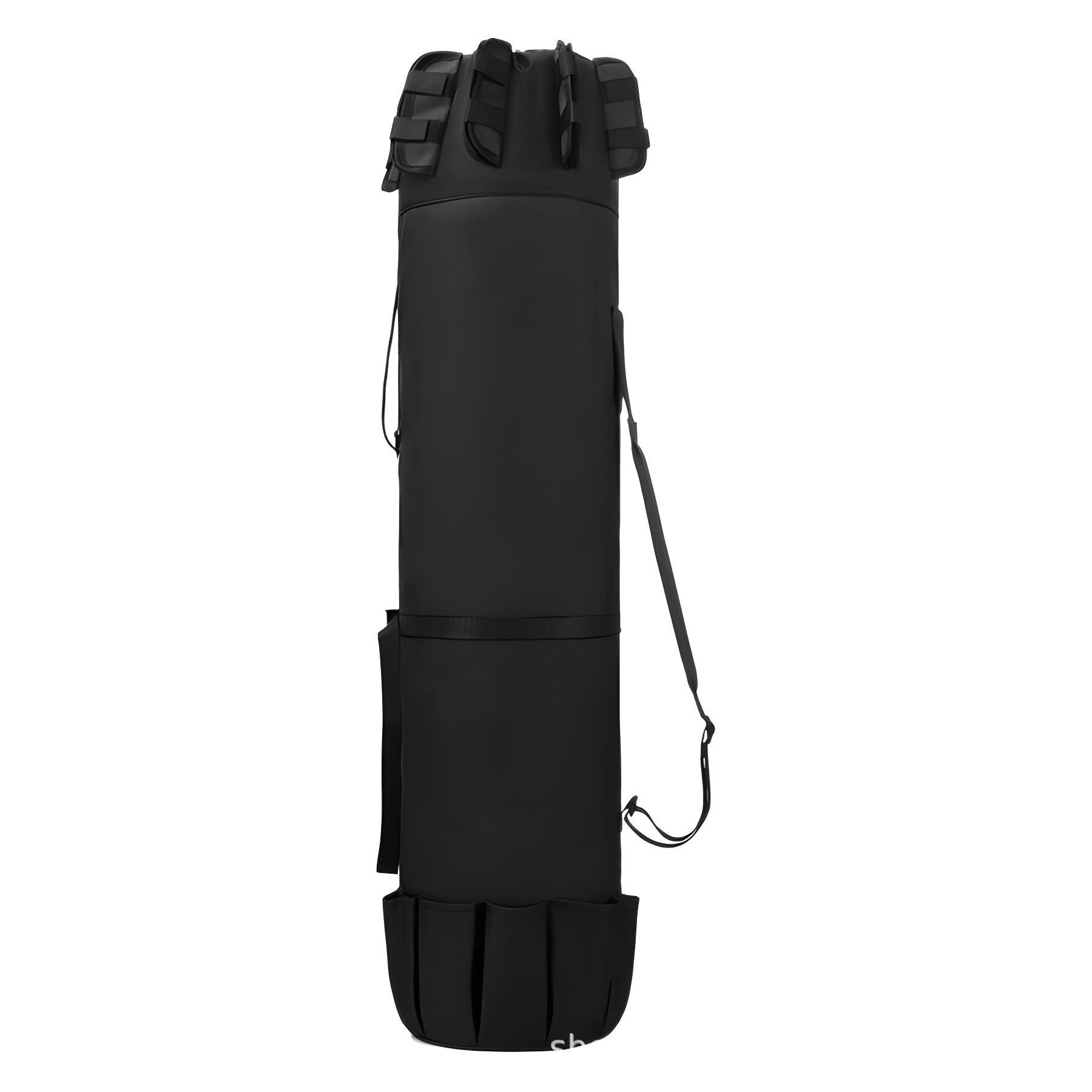 

Outdoor Tackle Bag Multifunctional Fishing Rod Oxford Cloth Bags Portable Foldable Men s Sea Rod Fishing Gear Storage Backpak чорний