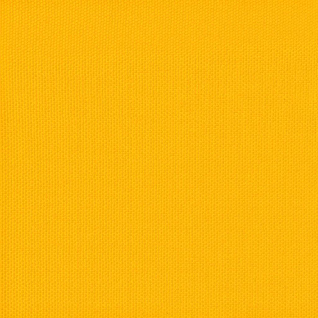 Pavilion with Side Walls 6 X 3 M Yellow Polyester and Steel 190 G M²