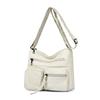Dámská taška Vintage taška přes rameno Vícekapsá velkokapacitní taška crossbody