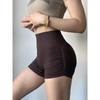 Fashion Peach Fitness Shorts High Waist Hip Lift Training Shorts Wait Lifting Hip Slimming Slim Fit Sports Yoga Pants Women