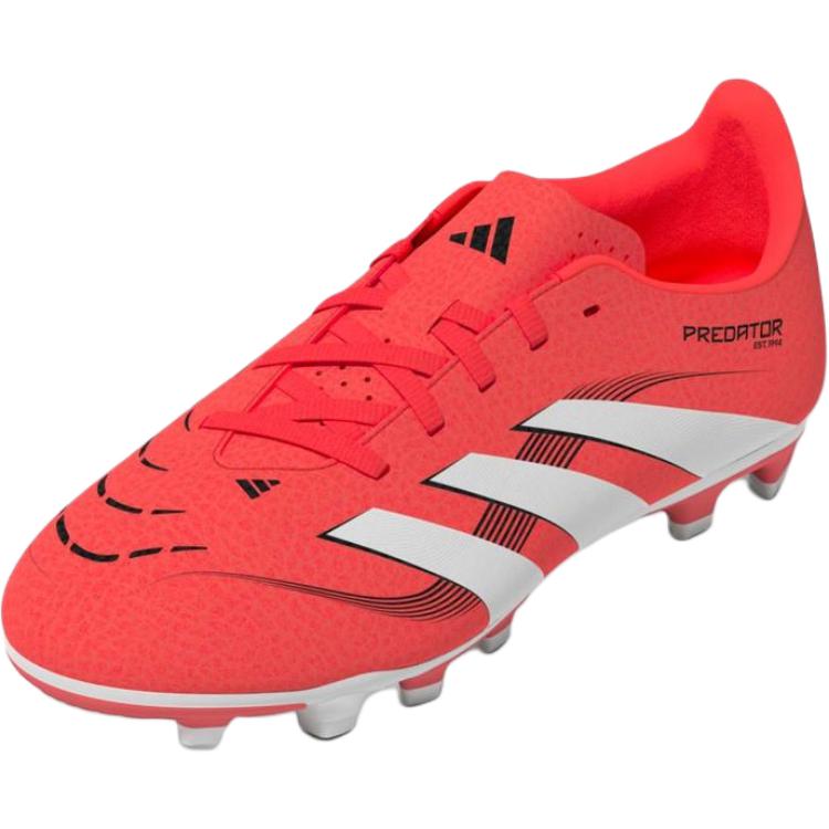 Adidas Predator Club FG MG J Comfortable Versatile Durable Low Top Kids Soccer Shoes Kids sneaker White ID3813