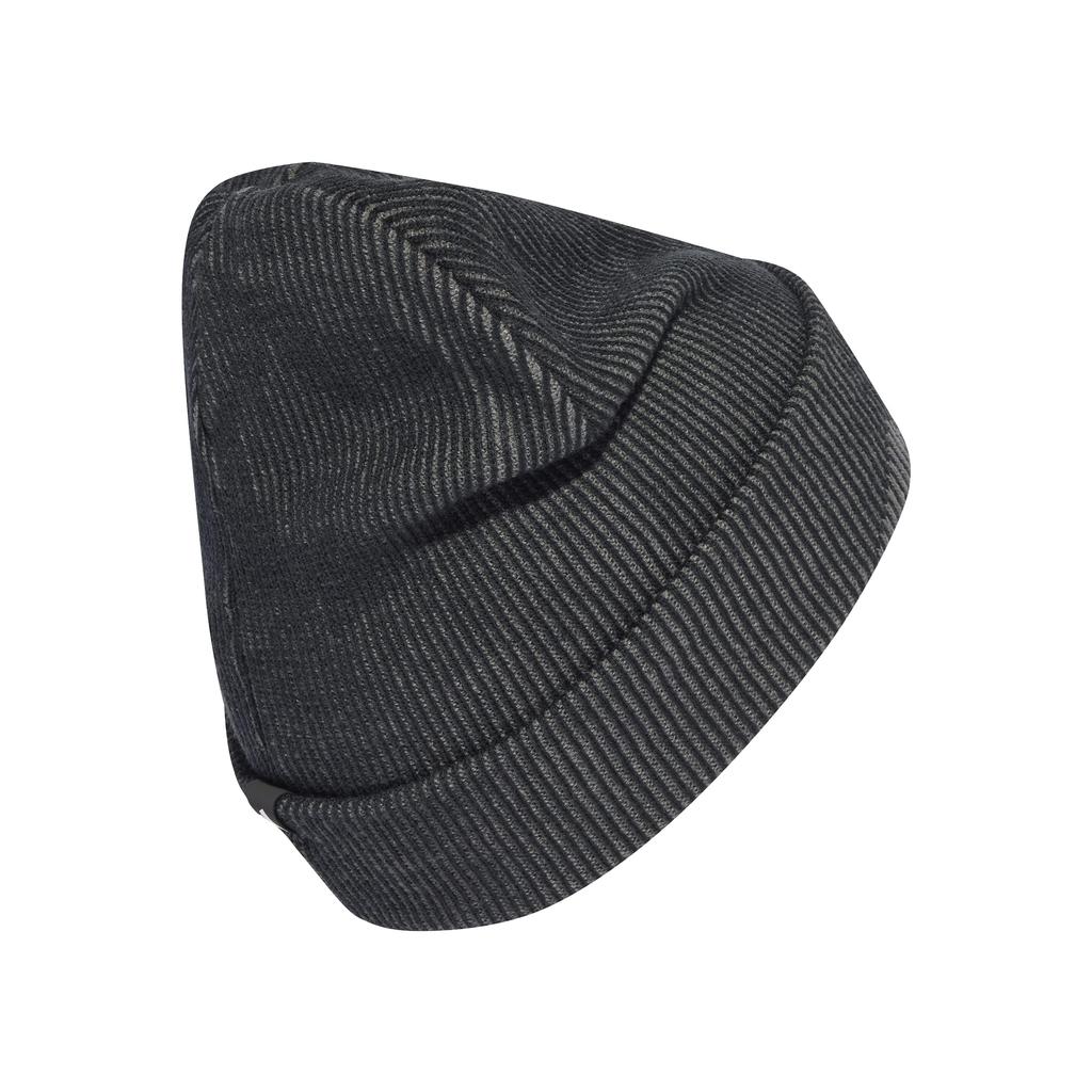 Adidas Two Tone Beanie JUZ03 Herrstickad mössa, Svart/Grå Fem (JM3063), Storlekar 60-63cm