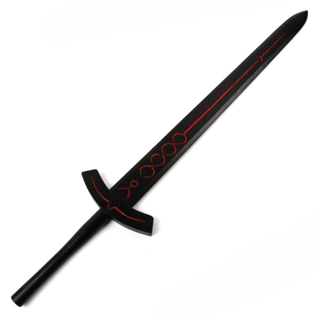 110cm Saber Katana Excalibur Sword Anime Fate Stay Night Cosplay Prop Ninja Knife Real Size Japanese Katana Samurai Sabre Toy