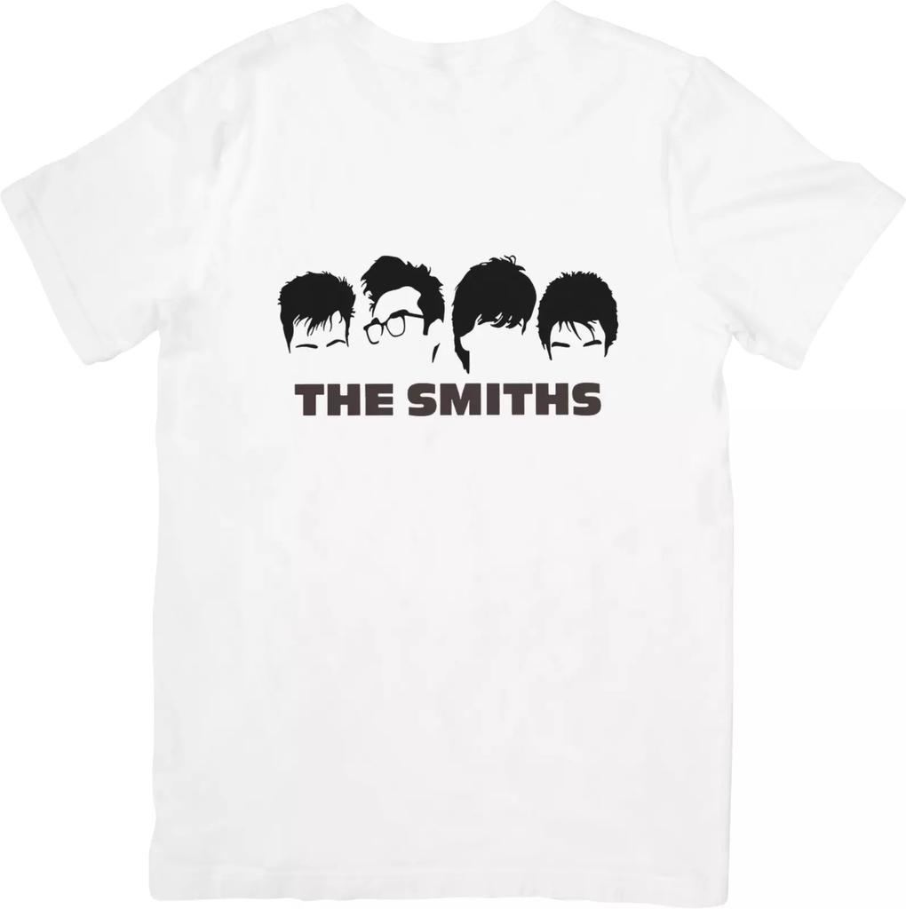 The Smiths Music Unisex Fit for Men & Women Quality Cotton T-Shirt White.