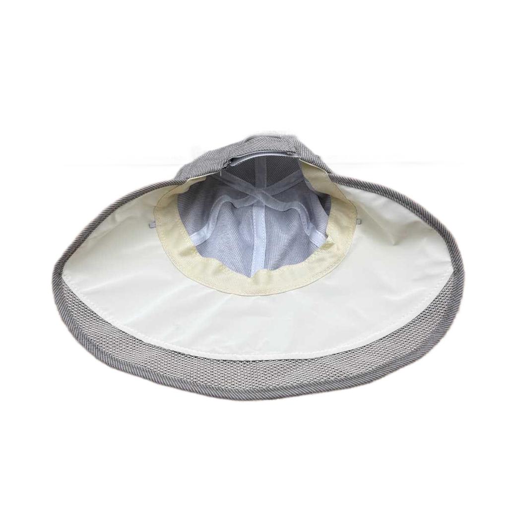 Commuter leisure mesh splicing sun protection hat women's big eaves versatile modified face shape daily sunshade UV protection hat