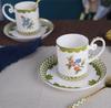 Vintage Ceramics Coffee Cup and Saucer Flower Tea Cups Afternoon Tea Mug Water Cup Breakfast Cups Milk Mug Juice Mug Drinkware