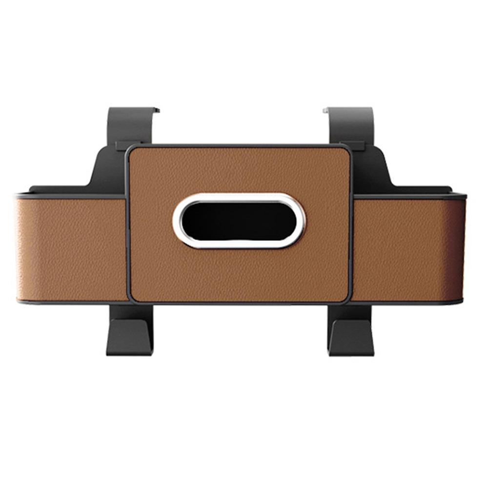 Phone Stand Holder Car Backseat Storage Box Partition Design Car Rear Seat Organizer  Umbrella