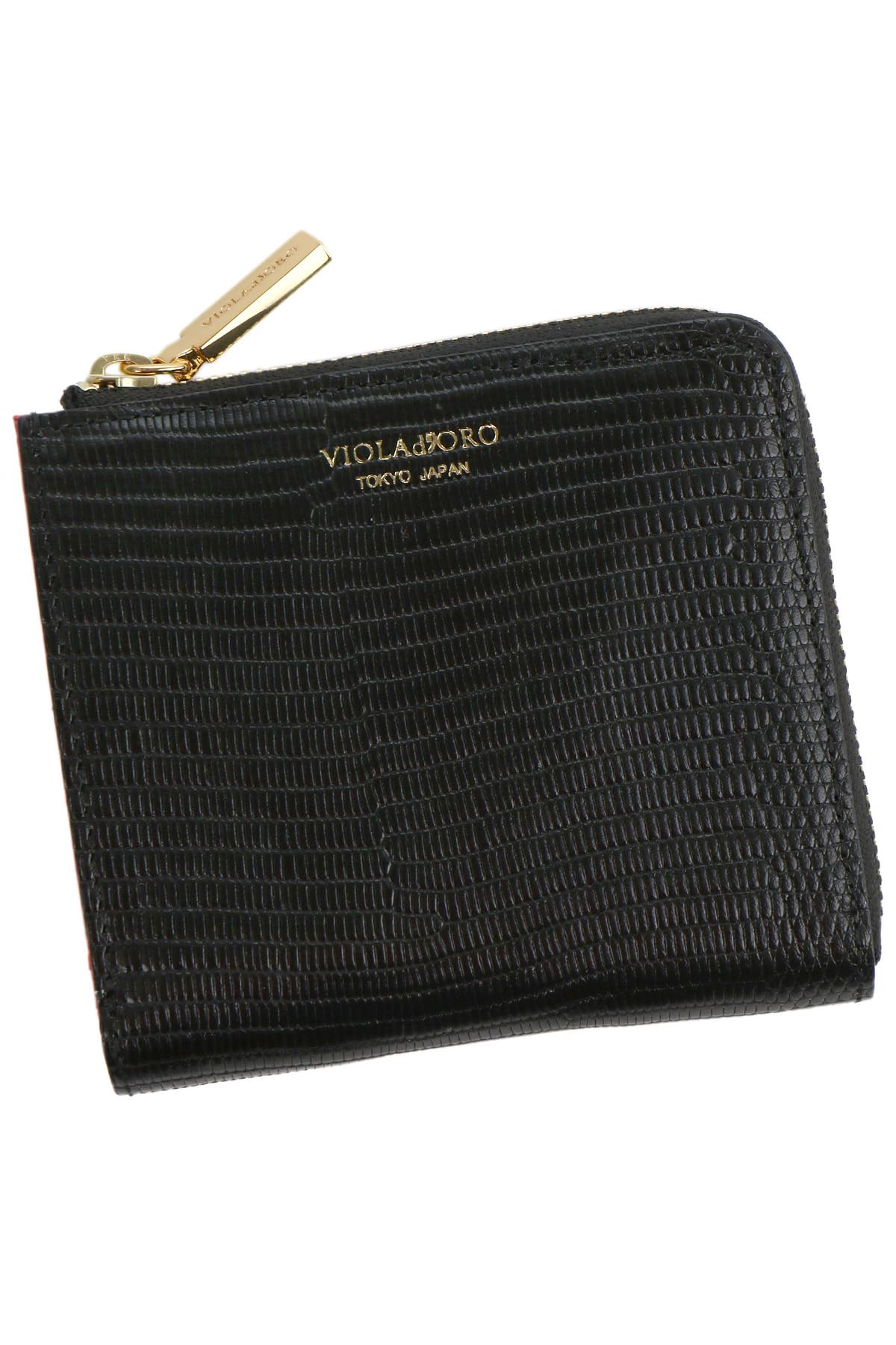 

Violadoro Bifold L-Shaped Wallet, Black, VIO-V-5056-BK