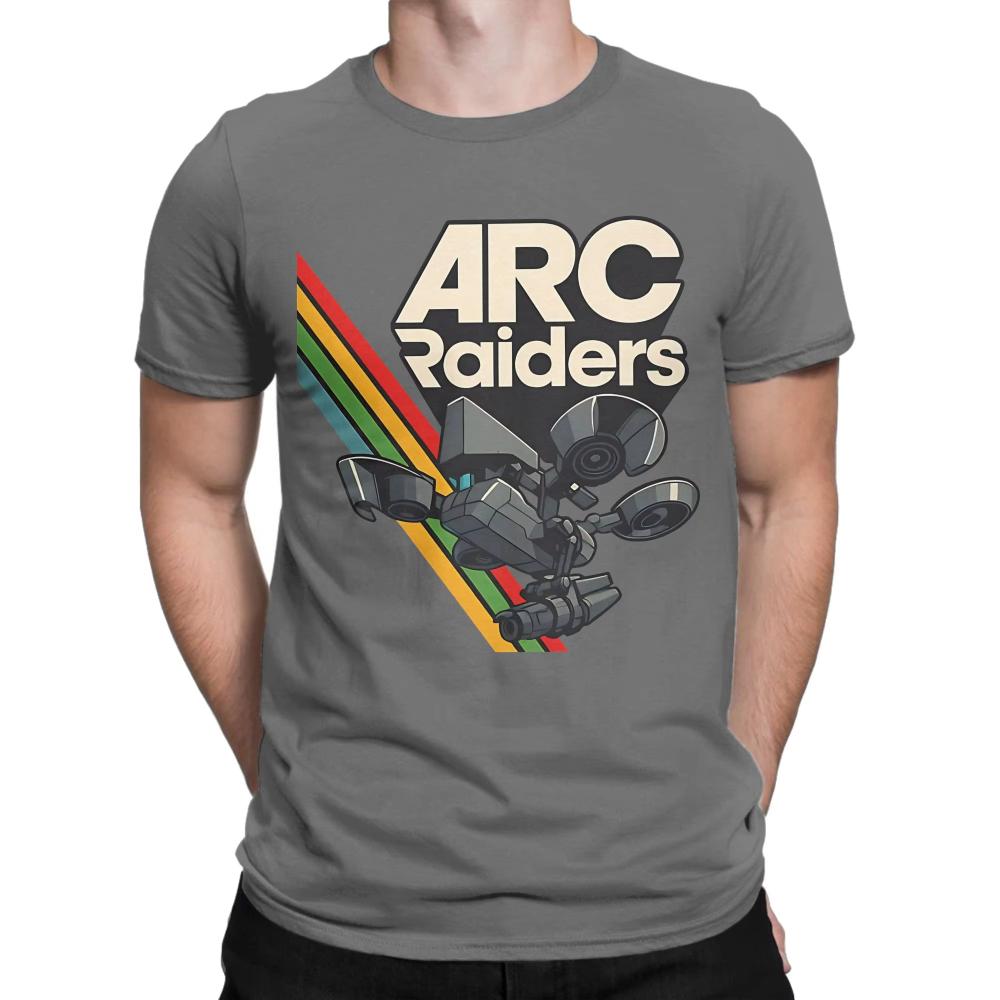 

New Vintage Character Arc Raiders Men Women Printed Tshirts Male Cotton Short Sleeve O-neck Summer Fashion Clothes S