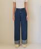 ZEROSTREET Rolled-Up Denim Pants / Indigo