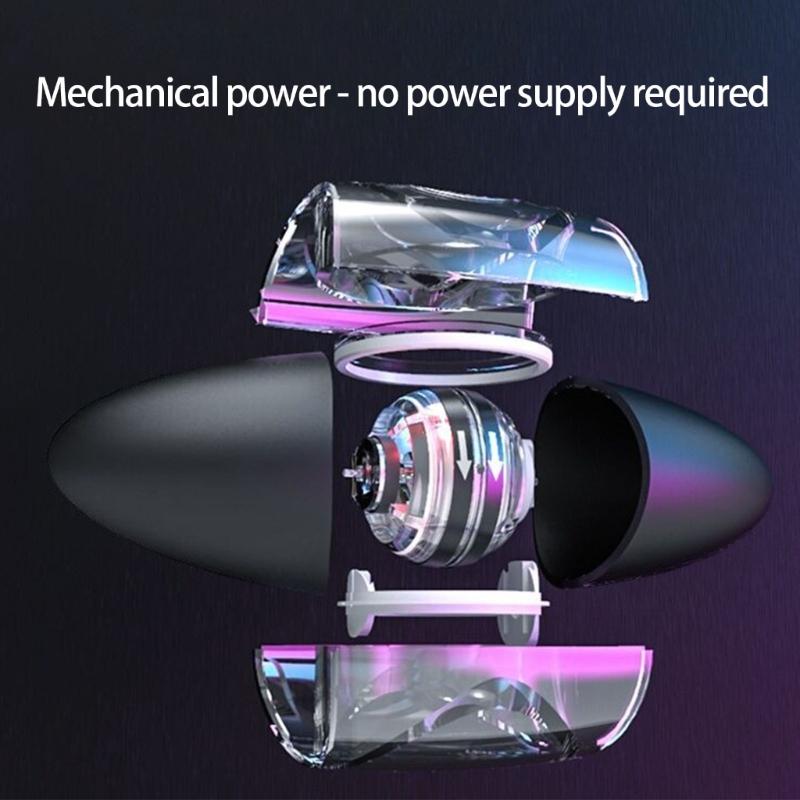 Handgelenk-Kraftkreisel mit farbiger LED-Leuchte Handtrainer Stärker Trainingsgerät für Handgelenk- & Unterarmtraining