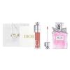 Perfume Flower Sweetheart + Enchanting Lip Gloss Makeup Set Gift Box Gift Bag Edition Eau De Toilette EDT Floral Fragrance 038 Apricot Brown+50ml