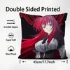 HHigh School DDxD Anime Cushion Cover Plush Fabric Soft DoubleSided Printed Sofa Warm Winter Home Child Gift Pillow Case