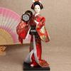 Handcrafts Geisha Kimono Dolls Tabletop Display Figurine Ornament for Japanese Themed Restaurants or Home Decors Gift