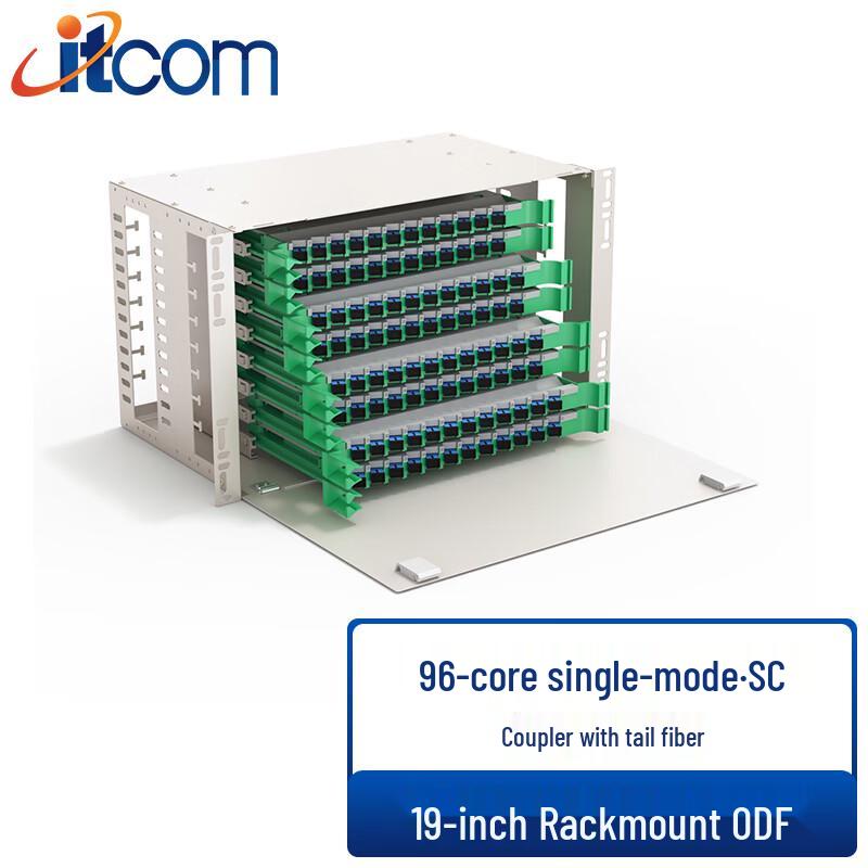 itcom Adicom 19-inch Rack-Mount ODF Fiber Optic Distribution Frame