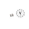 Graceful Owl Ballerina Sculpture Figurine Realistic Animal Dance Girl Wall Clock Silent Mute