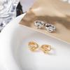 Trendy Mini Flower Cartilage Ear Cuff - Luxurious, Sparkling Design