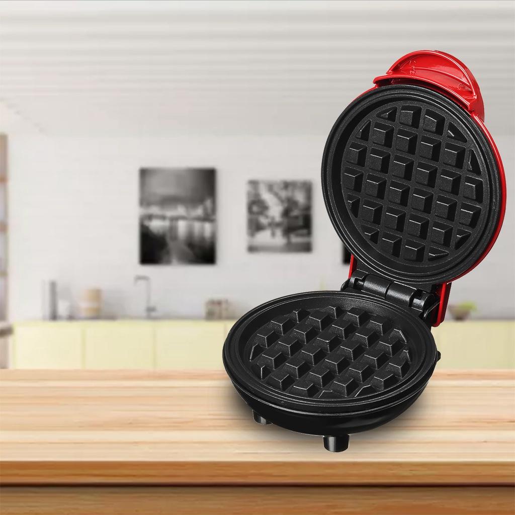 350W Waffle Maker Electric Non Stick Baking Pan Pancake Heating Breakfast Machine 220V