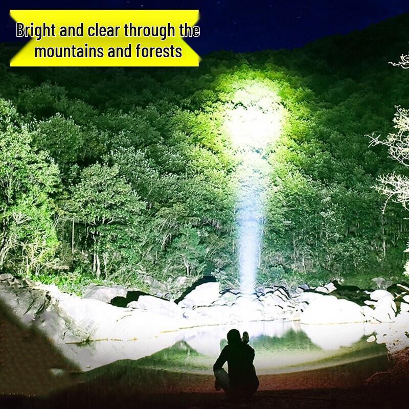 WIDE AWAKE Rechargeable Tactical Flashlight