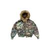 2026 Men's Trendy Double-Sided Golden Eagle Fur Collar Camouflage Velvet-Lined Cotton Jacket