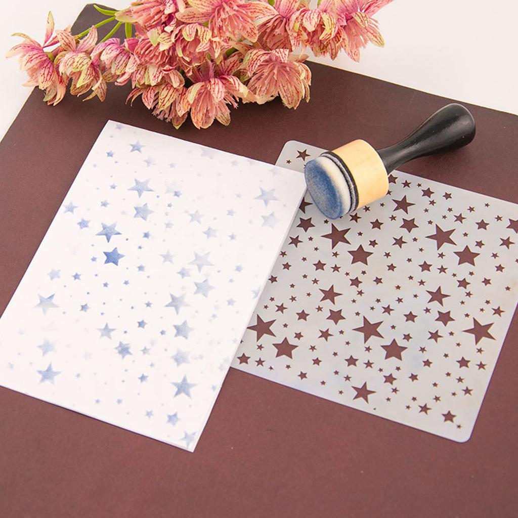 ZK40 Ink Blending Tool Ink Paints Mixing Blending Tool with 24 Replacement Foam Pads for Scrapbooking Craft Rubber Stamping