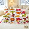 Lightweight Flannel Throw Blanket Soft, Vibrant, Warm Cozy, Perfect for Home Leisure, Couch Naps, Cozy Home Essentials