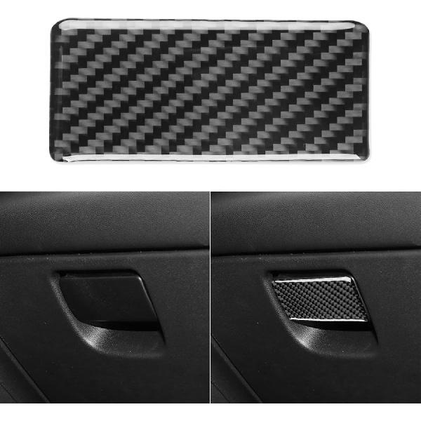 

Black Carbon Fiber Compatible with Chevrolet/Chevy Malibu 2016 2017 2018 2019 2020 2021 2022 2023 2024 2025 Accessories Car Interior Door Handle Bowl Co-pilot Storage Box Hand