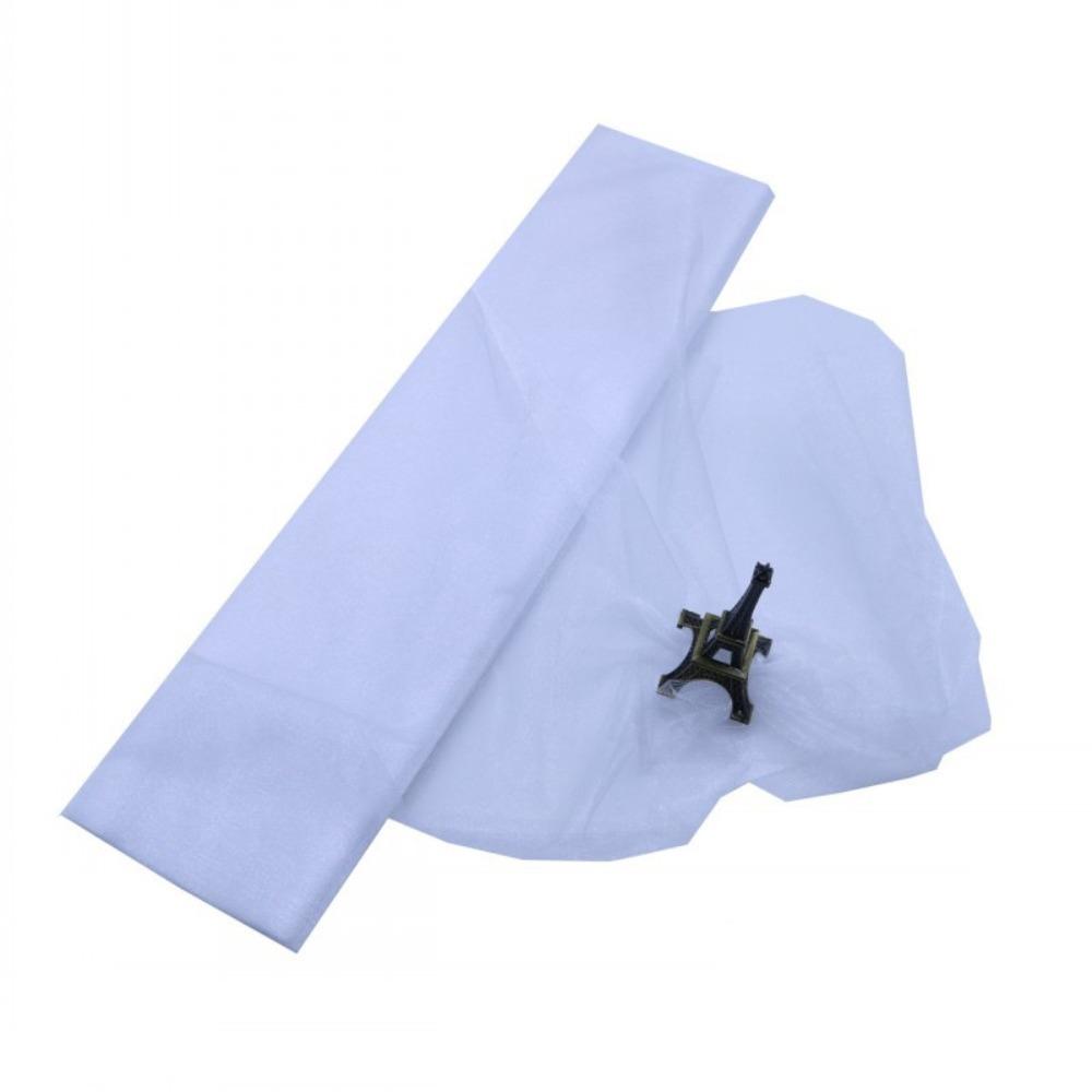 500*48cm Tulle Roll DIY Gauze Organza Fabric Garden Party Stairs Chair Back Decoration